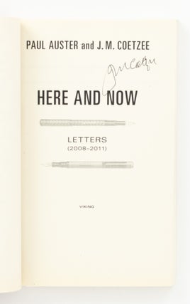 A collection of five uncorrected proof copies, all signed by the author on the title page, and all containing autograph corrections