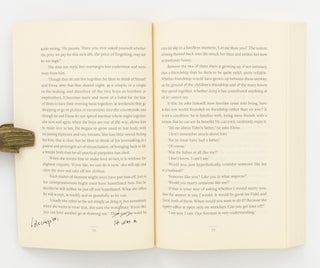 A collection of five uncorrected proof copies, all signed by the author on the title page, and all containing autograph corrections