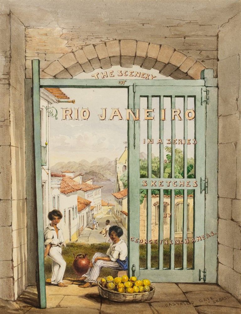 Item #146890 A unique offering of eighteen original watercolours of Rio de Janeiro and the peoples of Southern Africa, many unpublished, together with a significant autograph letter signed by the artist. George French ANGAS.
