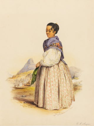 A unique offering of eighteen original watercolours of Rio de Janeiro and the peoples of Southern Africa, many unpublished, together with a significant autograph letter signed by the artist