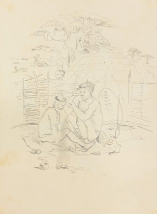A unique offering of eighteen original watercolours of Rio de Janeiro and the peoples of Southern Africa, many unpublished, together with a significant autograph letter signed by the artist