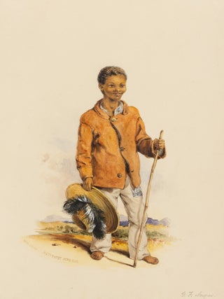 A unique offering of eighteen original watercolours of Rio de Janeiro and the peoples of Southern Africa, many unpublished, together with a significant autograph letter signed by the artist