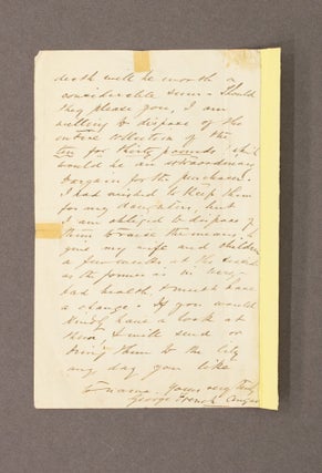 A unique offering of eighteen original watercolours of Rio de Janeiro and the peoples of Southern Africa, many unpublished, together with a significant autograph letter signed by the artist