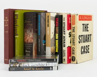 A group of documents and books relating to the case of Rupert Maxwell (Max) Stuart, including a very rare autograph note signed by Stuart himself