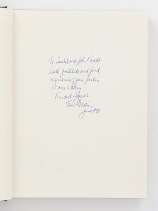 A group of documents and books relating to the case of Rupert Maxwell (Max) Stuart, including a very rare autograph note signed by Stuart himself