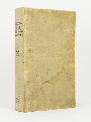 De Re Metallica. Translated from the First Latin Edition of 1556 with Biographical Introduction, Annotations and Appendices upon the Development of Mining Methods, Metallurgical Processes, Geology, Mineralogy & Mining Law from the Earliest Times to the 16th Century by Herbert Clark Hoover and Lou Henry Hoover