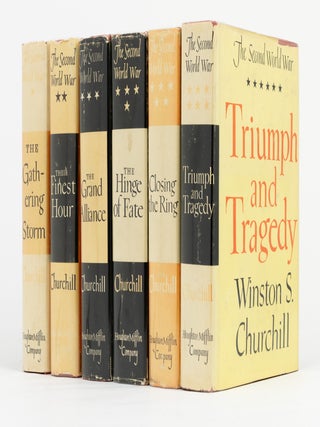 Item #146929 The Second World War. [Volume 1:] The Gathering Storm. [Volume 2:] Their Finest...