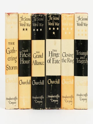 The Second World War. [Volume 1:] The Gathering Storm. [Volume 2:] Their Finest Hour. [Volume 3:] The Grand Alliance. [Volume 4:] The Hinge of Fate. [Volume 5:] Closing the Ring. [Volume 6:] Triumph and Tragedy