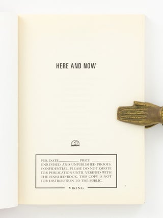 Here and Now. Letters, 2008-2011
