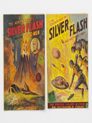 The Adventures of Silver Flash and his Frog-men. No 1 to No 54 [lacking only four issues from the complete run of this rare Australian comic]