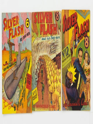 The Adventures of Silver Flash and his Frog-men. No 1 to No 54 [lacking only four issues from the complete run of this rare Australian comic]
