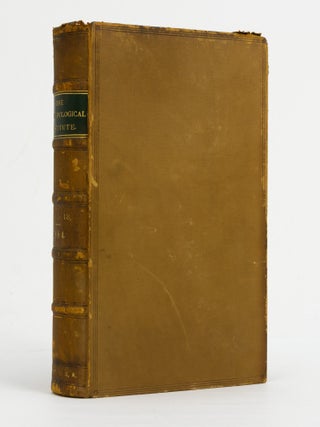 Notes on Some Australian Tribes. [Contained in] The Journal of the Anthropological Institute of...