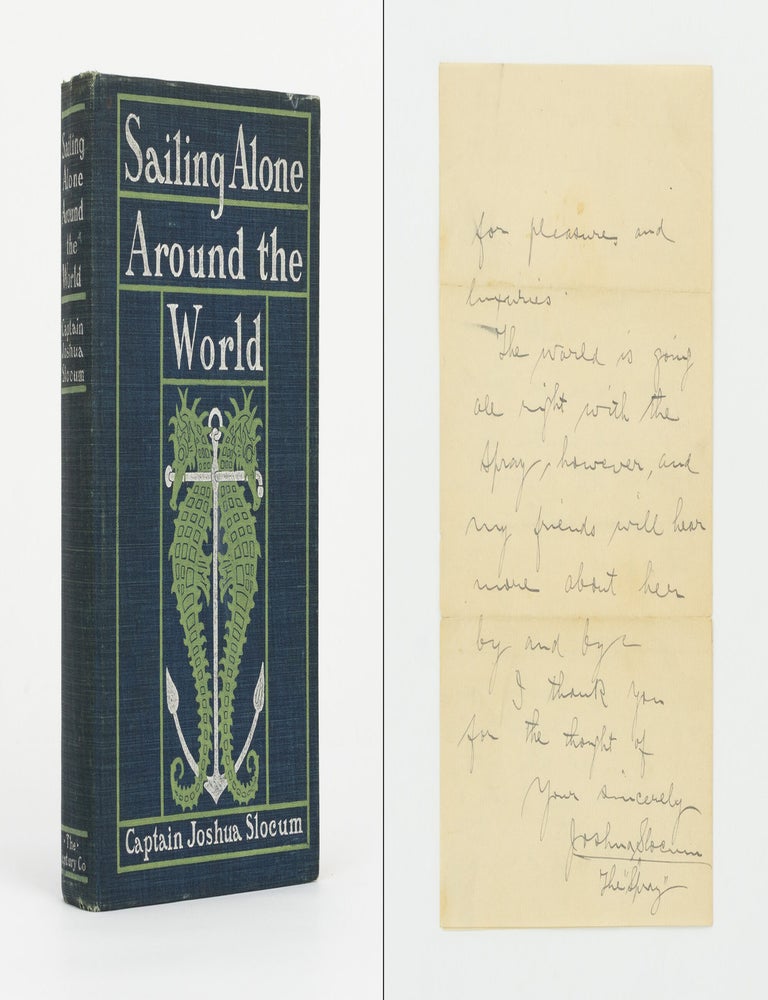 Item #147051 Sailing Alone Around the World. Captain Joshua SLOCUM.