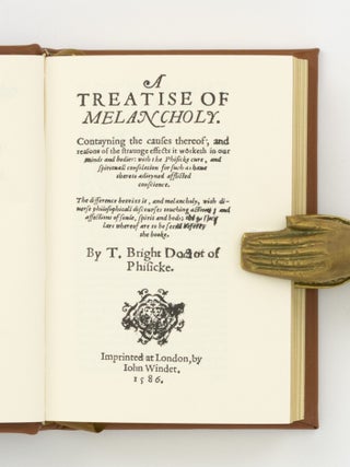 A Treatise of Melancholy