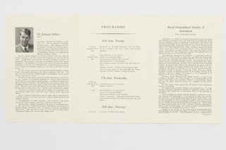 Visit of Sir Edmund Hillary K.B.E., June 1959, to the Royal Geographical Society of Australasia, South Australian Branch