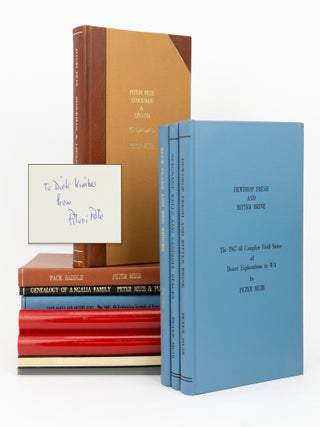 Item #147151 Blue Peaks and Red Ridges. The 1965-66 Campfire Field Notes of Desert Explorations...