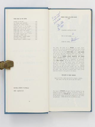 Blue Peaks and Red Ridges. The 1965-66 Campfire Field Notes of Desert Explorations in W.A. [Together with] Stagnant Wells and Sandhill Stages. The 1967 Campfire Field notes .... [and] Dewdrop Fresh and Bitter Brine. The 1967-68 Campfire Field Notes ....