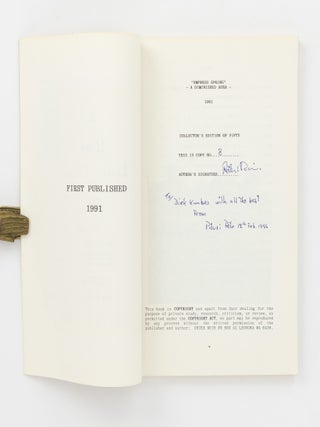 Blue Peaks and Red Ridges. The 1965-66 Campfire Field Notes of Desert Explorations in W.A. [Together with] Stagnant Wells and Sandhill Stages. The 1967 Campfire Field notes .... [and] Dewdrop Fresh and Bitter Brine. The 1967-68 Campfire Field Notes ....