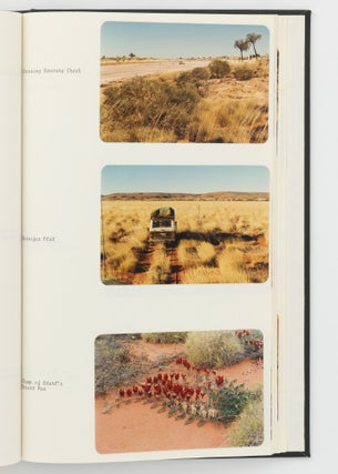 A bound volume of personal journals and photographs relating to a trip along the famous Canning Stock Route from Wiluna to Hall's Creek in June and July 1981