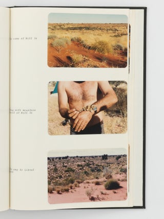 A bound volume of personal journals and photographs relating to a trip along the famous Canning Stock Route from Wiluna to Hall's Creek in June and July 1981