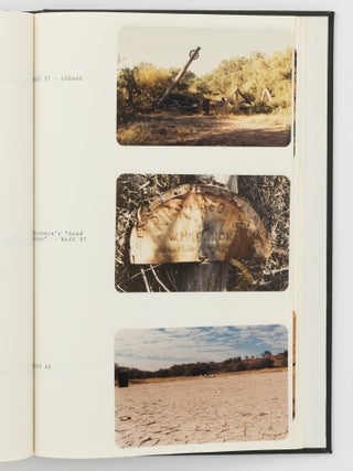 A bound volume of personal journals and photographs relating to a trip along the famous Canning Stock Route from Wiluna to Hall's Creek in June and July 1981