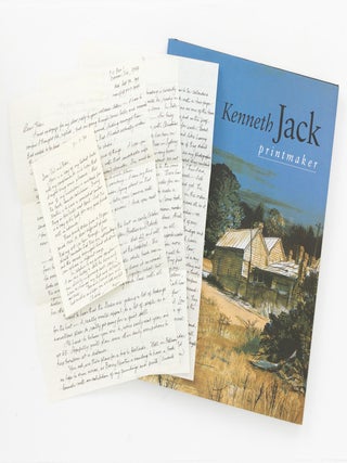 An album of photographs relating to a Flinders Ranges sketching trip made by artist Kenneth William David Jack (1924-2006) in 1984