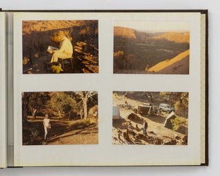 An album of photographs relating to a Flinders Ranges sketching trip made by artist Kenneth William David Jack (1924-2006) in 1984