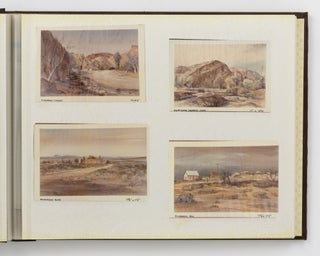 An album of photographs relating to a Flinders Ranges sketching trip made by artist Kenneth William David Jack (1924-2006) in 1984
