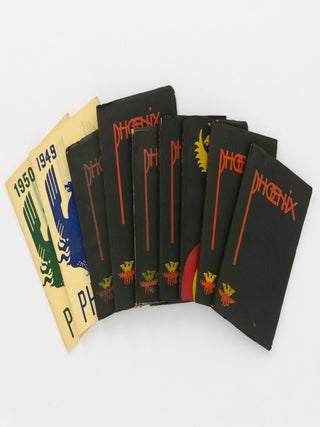 Phoenix. Published annually by the Adelaide University Students' Representative Council. 1935. [Together with the issues for 1936, 1937, 1938, 1939, 1946, 1948, 1949, and 1950 - the complete run of nine volumes]