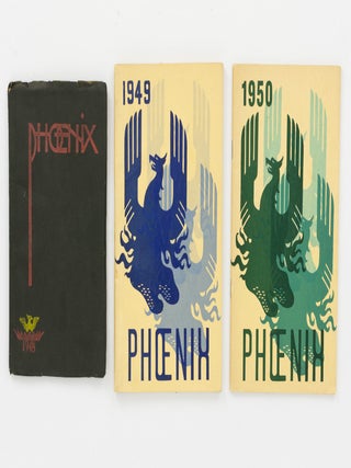 Phoenix. Published annually by the Adelaide University Students' Representative Council. 1935. [Together with the issues for 1936, 1937, 1938, 1939, 1946, 1948, 1949, and 1950 - the complete run of nine volumes]