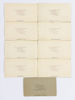 A group of nine stereographs of Sydney from the 'Peeps in Sunny New South Wales Stereoscopic Series' issued by Kerry and Jones