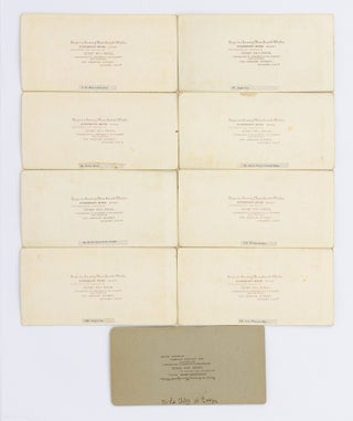 A group of nine stereographs of Sydney from the 'Peeps in Sunny New South Wales Stereoscopic Series' issued by Kerry and Jones