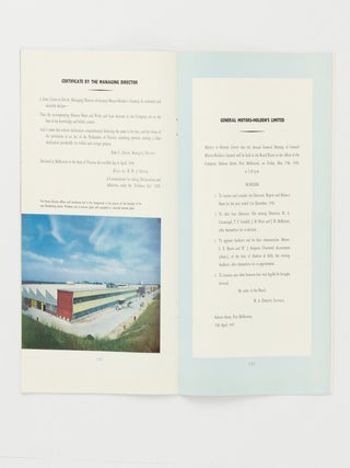 General Motors-Holden's Limited. 1956 Annual Report [cover title]