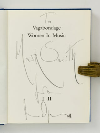 Vagabondage - Women in Music. [Volume] I .... Gouaches - Brush Drawings .... [Volume] II .... Etchings .... [1984-1993]