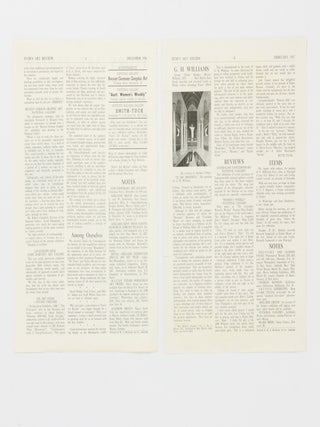 Ivor's Art Review... An Adelaide Commentary on Contemporary Art Affairs. Volume 1, Number 2, December 1956 to Volume 4, Number 6, April 1960 (the last issue) [40 issues, lacking only the first and third numbers from the complete run]