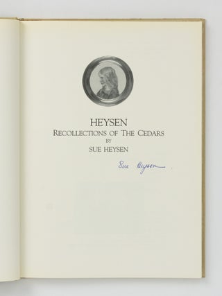 Heysen. Recollections of The Cedars