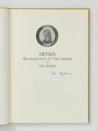 Heysen. Recollections of The Cedars