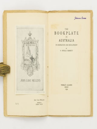 The Bookplate in Australia. Its Inspiration and Development