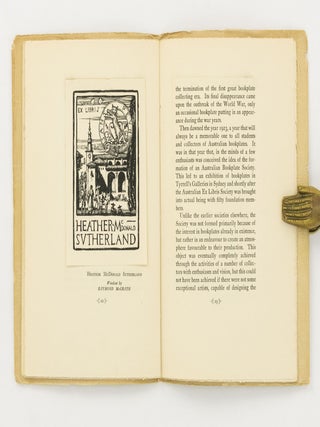 The Bookplate in Australia. Its Inspiration and Development