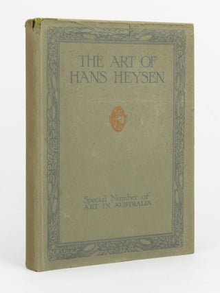 Item #19142 The Art of Hans Heysen. Special Number of Art in Australia. Hans HEYSEN, Sydney URE...
