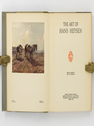 The Art of Hans Heysen. Special Number of Art in Australia