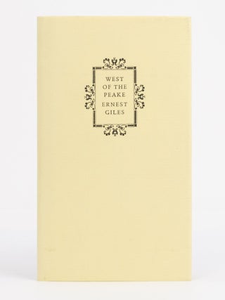 Item #20645 A Trip West of the Peake. Sullivan's Cove, Ernest GILES