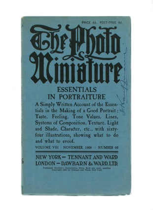 Item #20800 The Photo-Miniature. A Magazine of Photographic Information. Edited by John A....