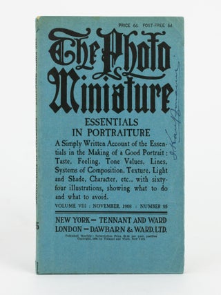 Item #20800 The Photo-Miniature. A Magazine of Photographic Information. Edited by John A....