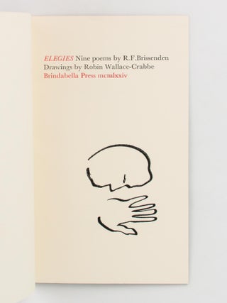 Elegies. Nine Poems ...
