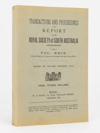 Item #28523 Geological Report on the Country traversed by the South Australian Government...