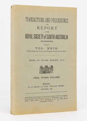 Item #28523 Geological Report on the Country traversed by the South Australian Government...
