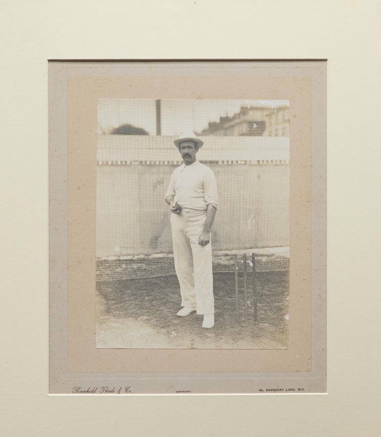 Item #29277 A vintage portrait photograph of William Howell, the Australian 'all-rounder of the highest class', who played 18 Test matches between 1897 and 1905. Cricket, William Peter HOWELL, NSW and Australia.