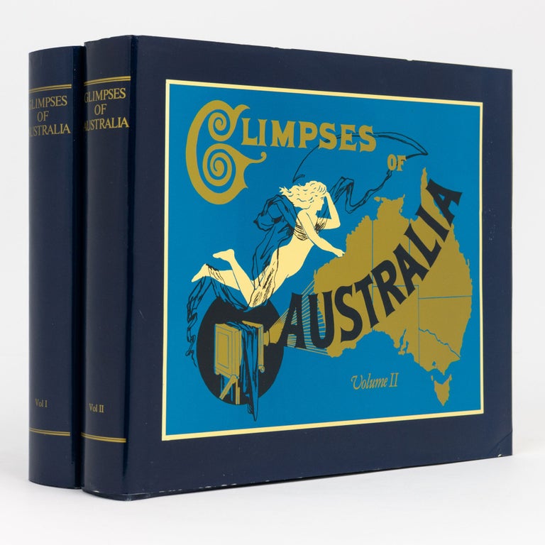 Item #30560 Glimpses of Australia. Depicting Scenes, Industries, and Interesting Phases of Australian Life, with Concise Literary Descriptions. An Album of Photographic Gems. Photography.
