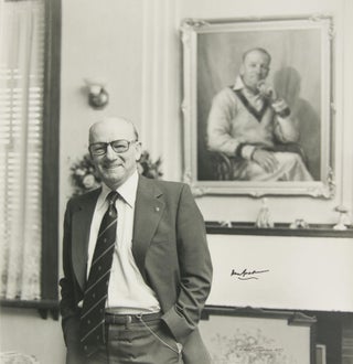 Item #32783 A masterly 1977 portrait by the Adelaide photographer David Simpson, featuring a...